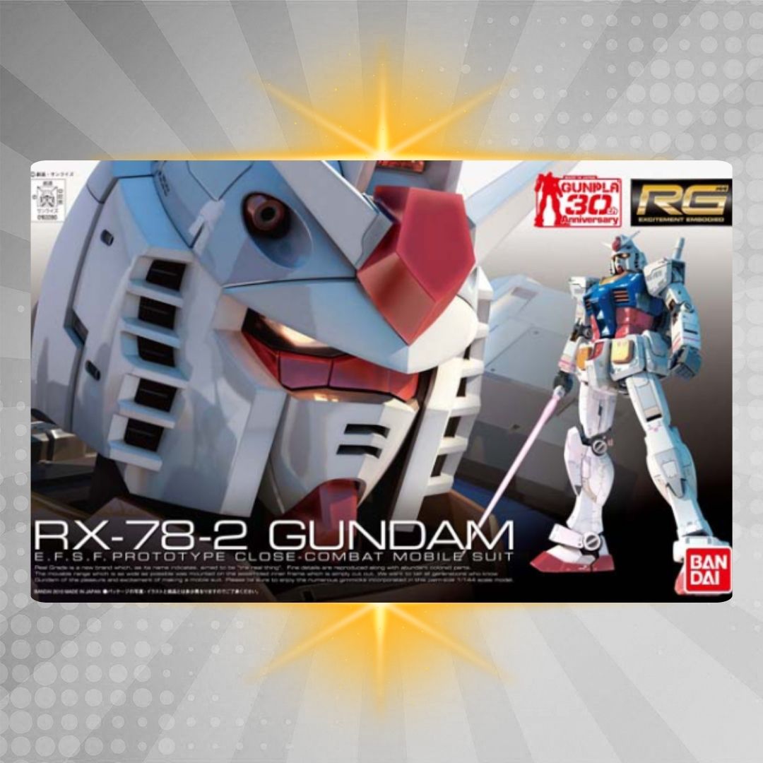 Bandai RG 1/144 #01 RX-78-2 Gundam Model Kit