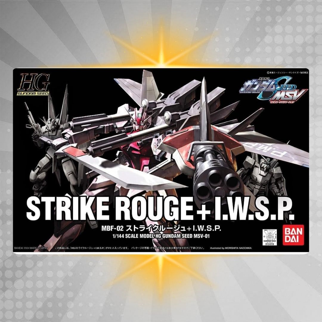 Bandai HG 1/144 #01 Strike Rouge + IWSP Model Kit