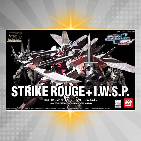 Bandai HG 1/144 #01 Strike Rouge + IWSP Model Kit