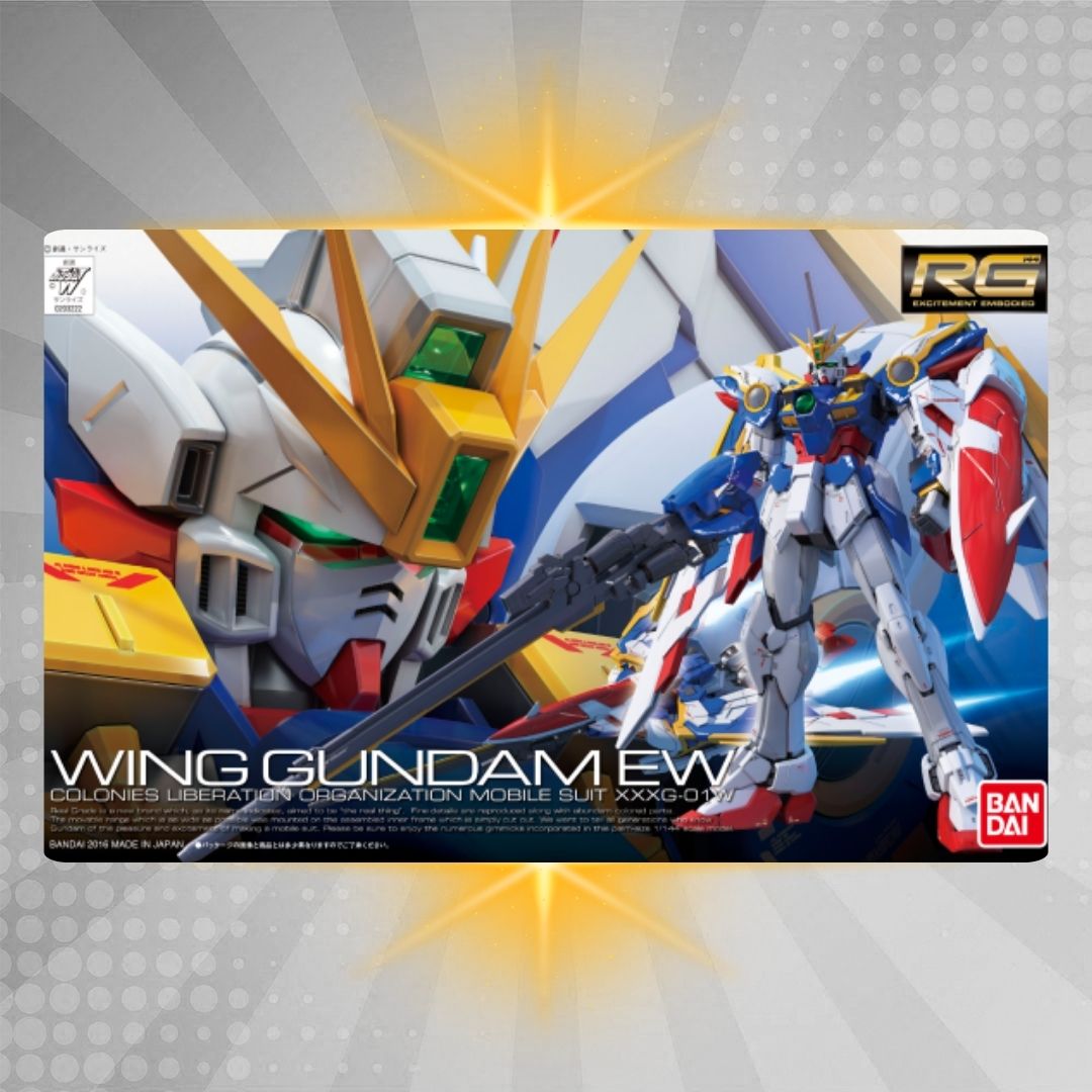 Bandai RG 1/144 XXXG-01W Wing Gundam EW Model Kit