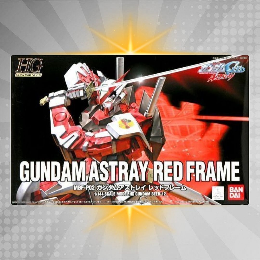 Bandai HGSEED 1/144 #12 Gundam Astray Red Frame Model Kit