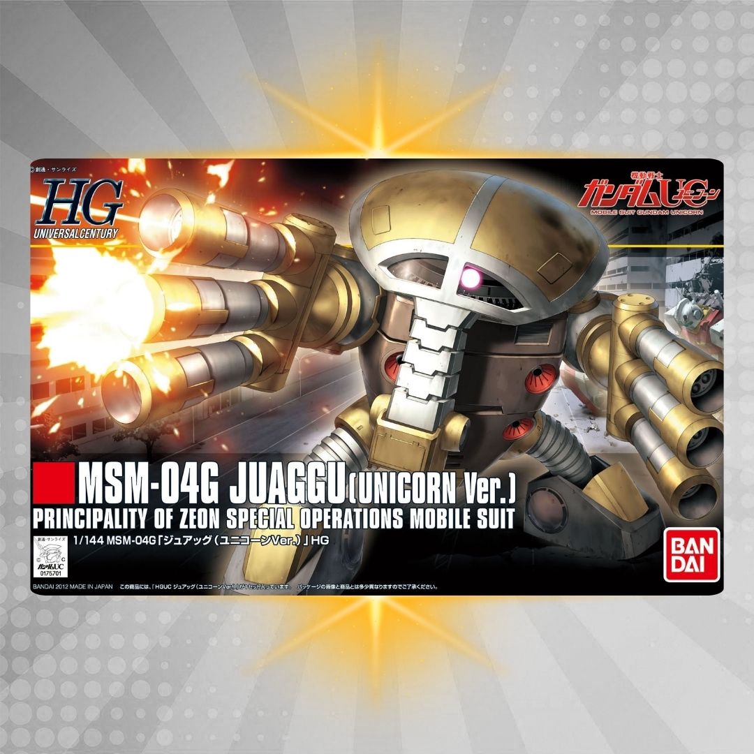 Bandai HGUC 1/144 #139 Juaggu (Unicorn Ver.) Model Kit