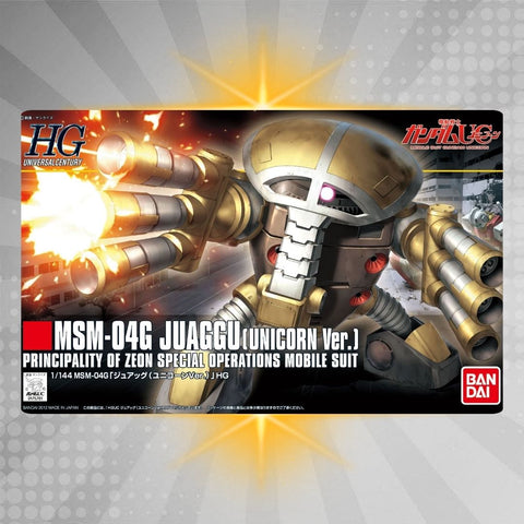 Bandai HGUC 1/144 #139 Juaggu (Unicorn Ver.) Model Kit
