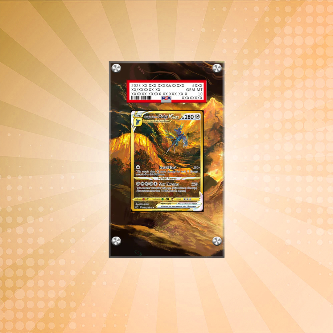 [PSA] Dialga Vstar GG68/GG70 - Pokémon Extended Artwork Protective Card Display Case