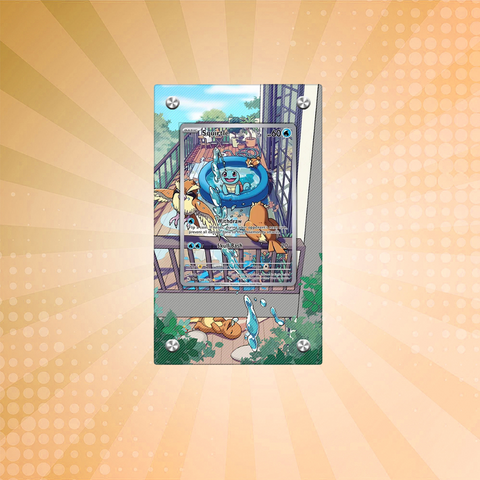 [Non-PSA] Squirtle 148/142 - Pokémon Extended Artwork Protective Display Case