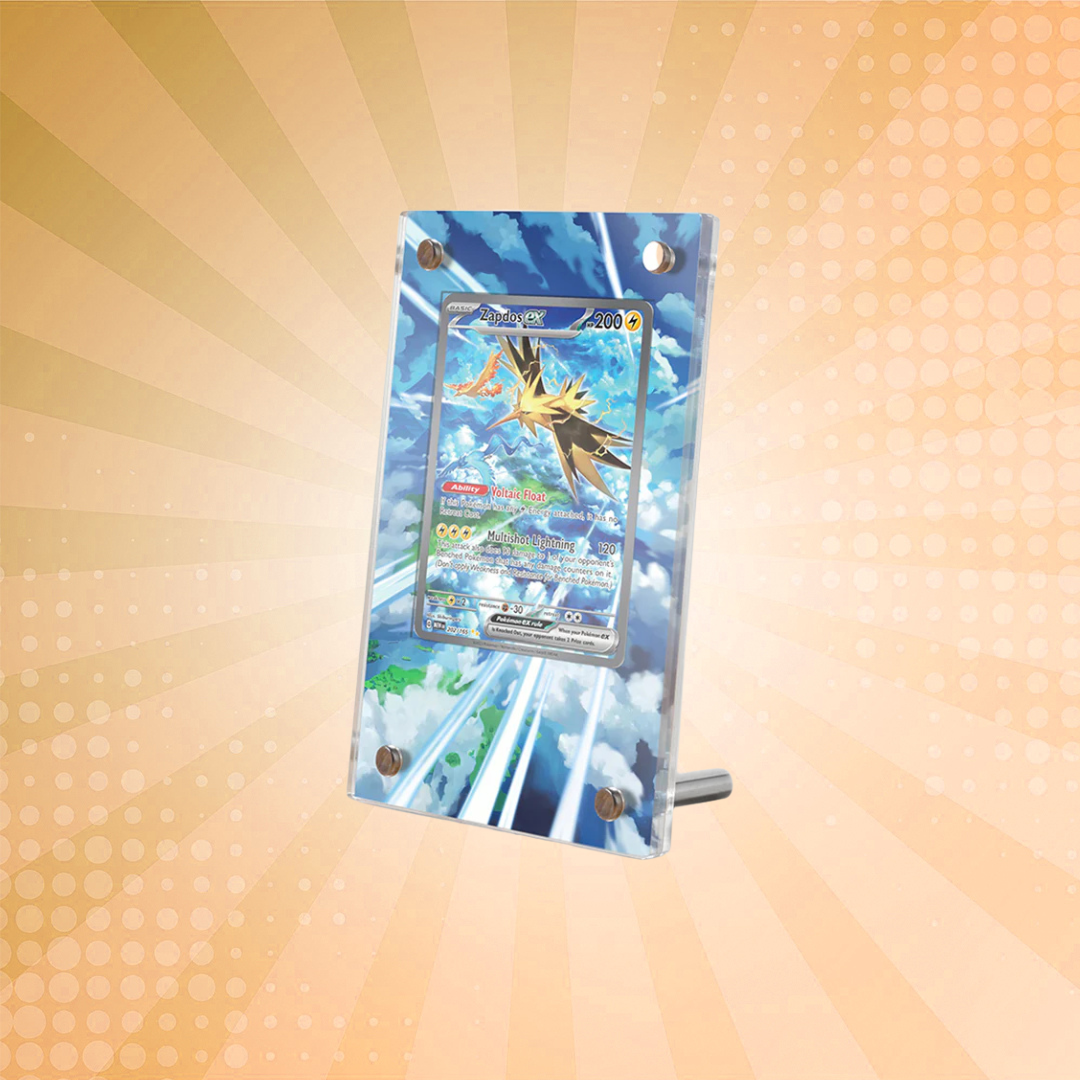 [Non-PSA] Zapdos 202/165 - Pokémon Extended Artwork Protective Display Case
