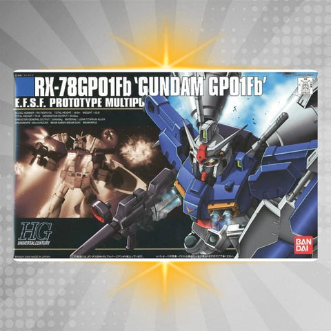 Bandai HGUC 1/144 #18 GP01Fb Gundam Model Kit