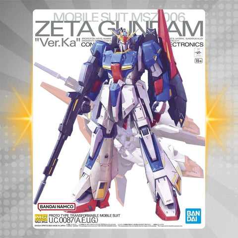 Bandai MG 1/100 Zeta Gundam Ver.Ka Model Kit