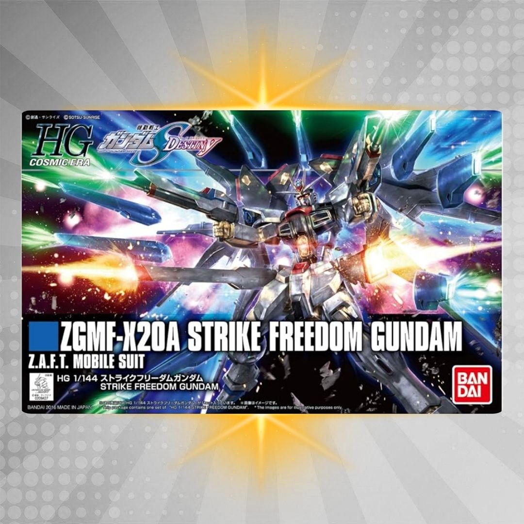 Bandai HGCE 1/144 ZGMF-X20A Strike Freedom Gundam Model Kit