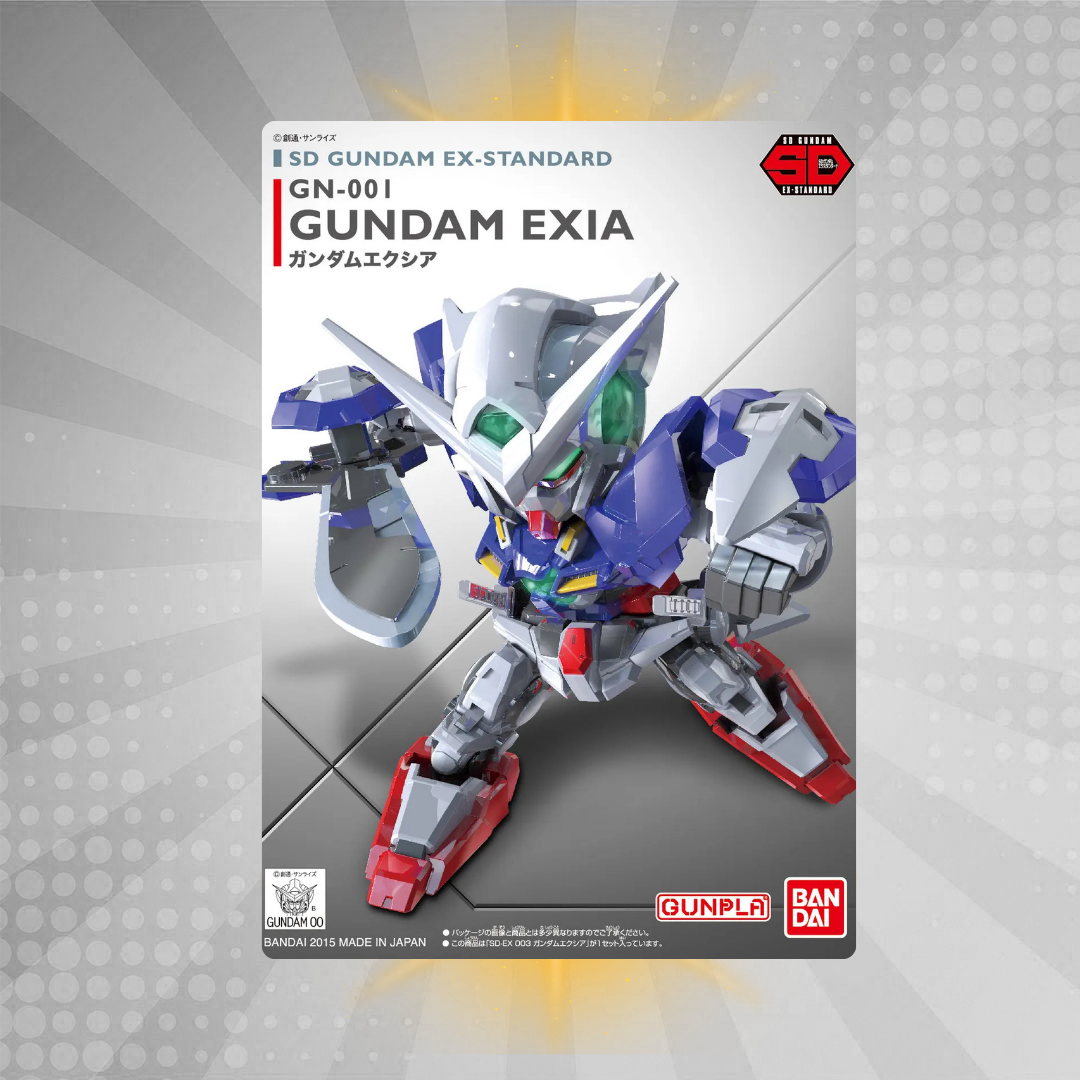 Bandai SD EX-Standard 003 Gundam Exia Model Kit