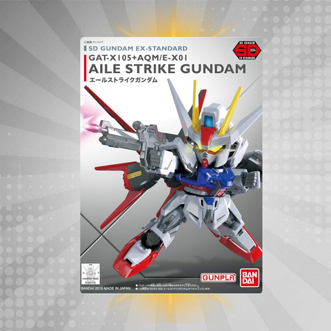 Bandai SD EX-Standard 002 Aile Strike Gundam Model Kit