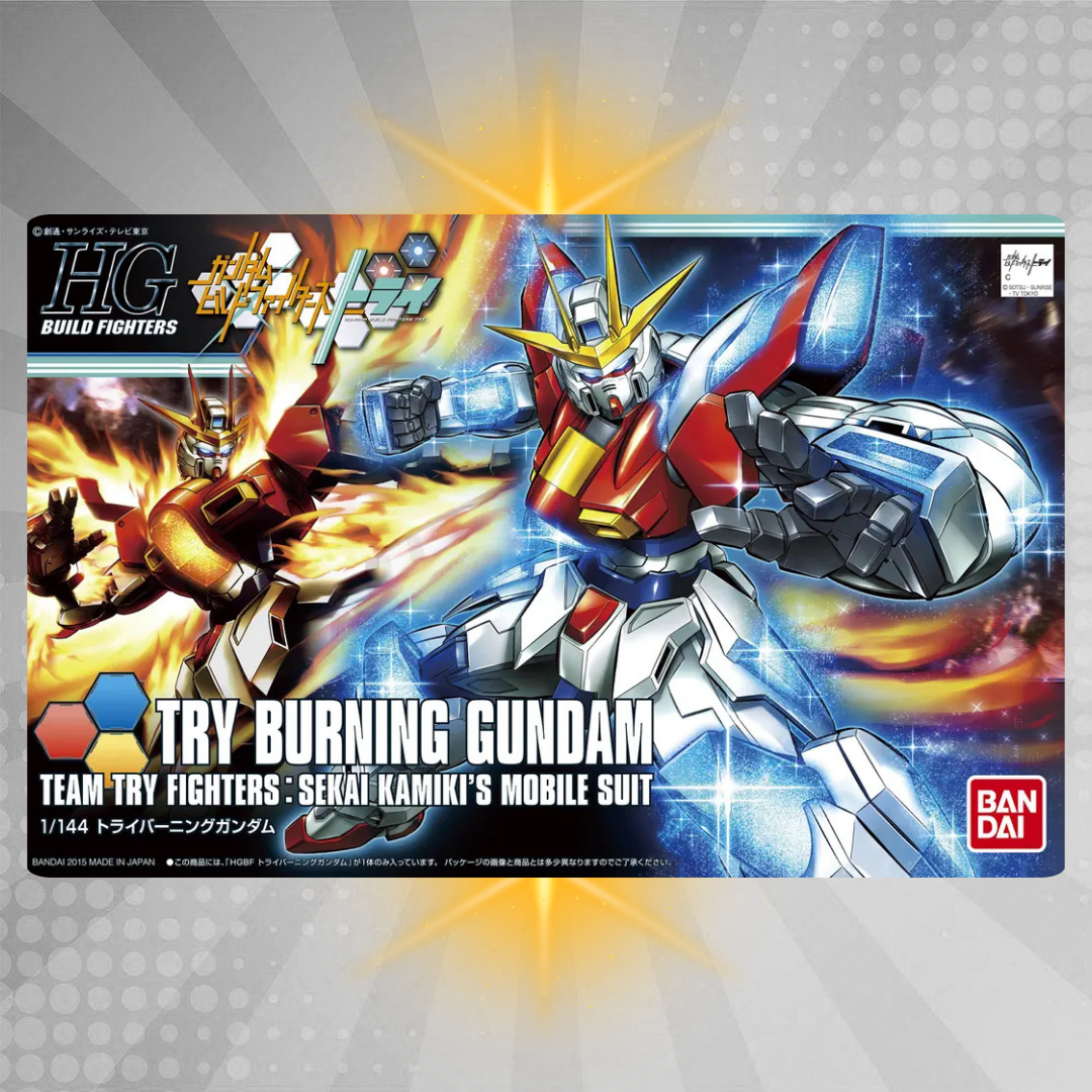 Bandai HGBF 1/144 028 Try Burning Gundam Model Kit