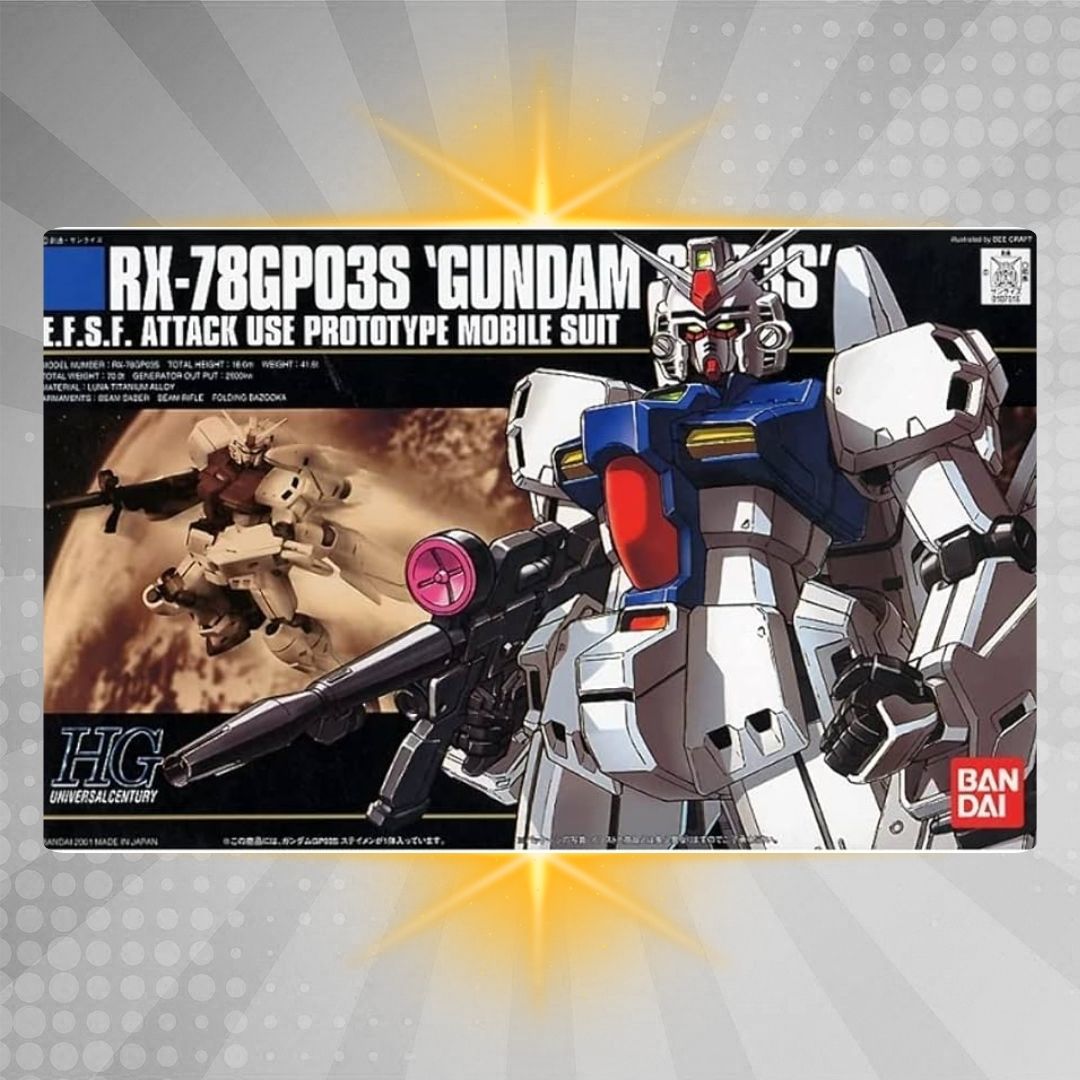 Bandai HGUC 1/144 #25 GP03S Gundam Model Kit