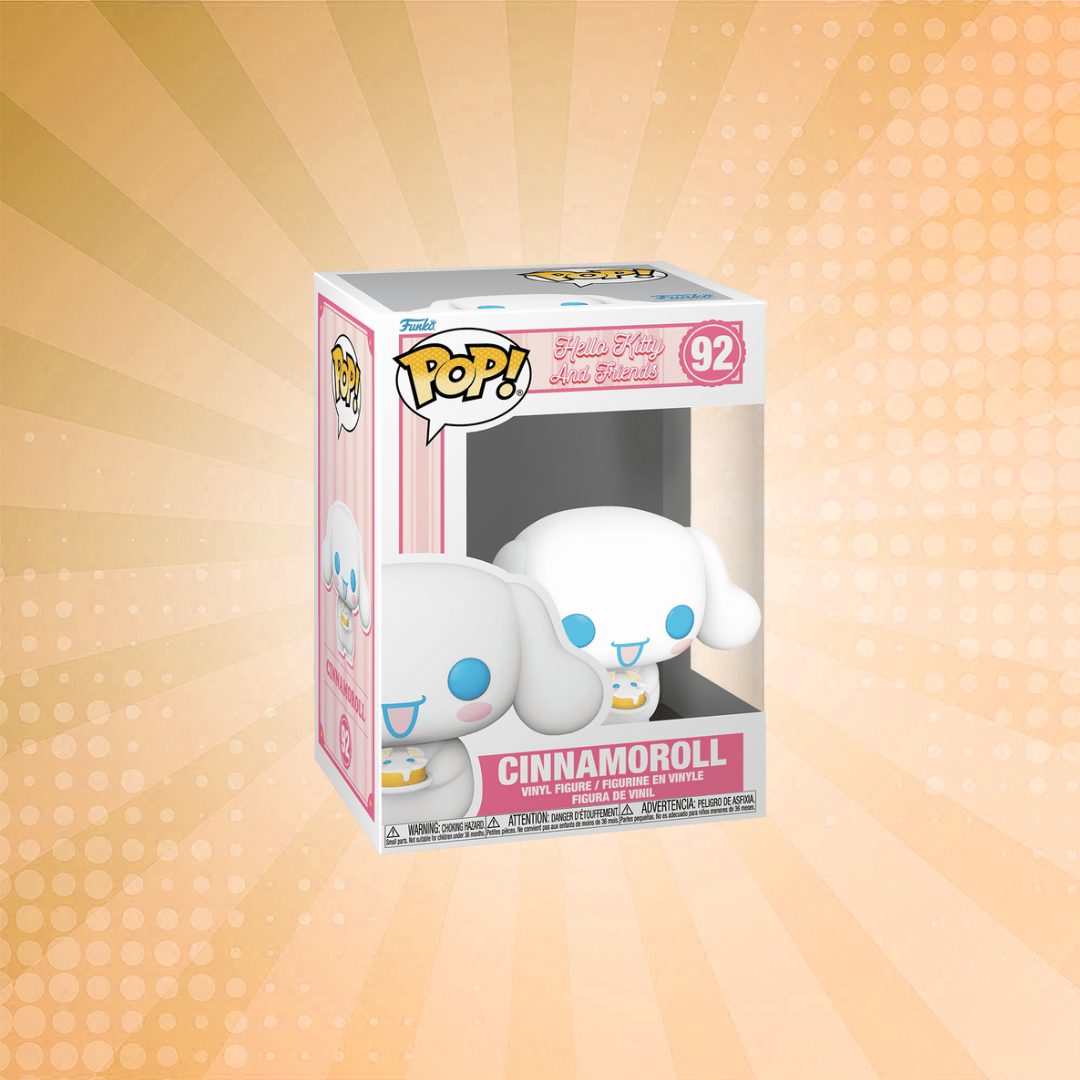 Funko Pop! Hello Kitty and Friends Cinnamoroll with Cake Vinyl Figure #92