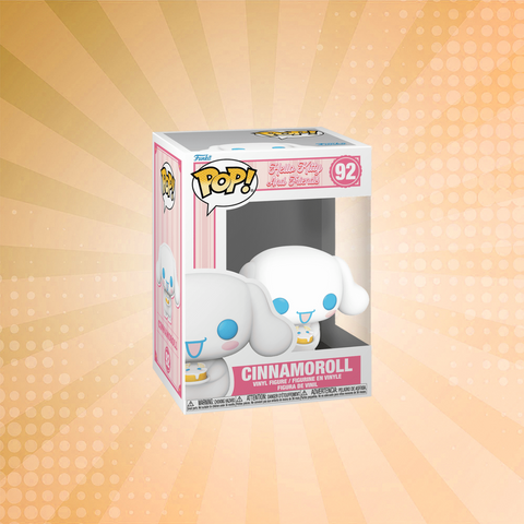 Funko Pop! Hello Kitty and Friends Cinnamoroll with Cake Vinyl Figure #92