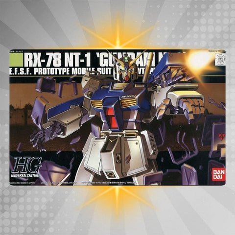 Bandai HGUC 1/144 #47 RX-78 NT-1 Gundam Model Kit