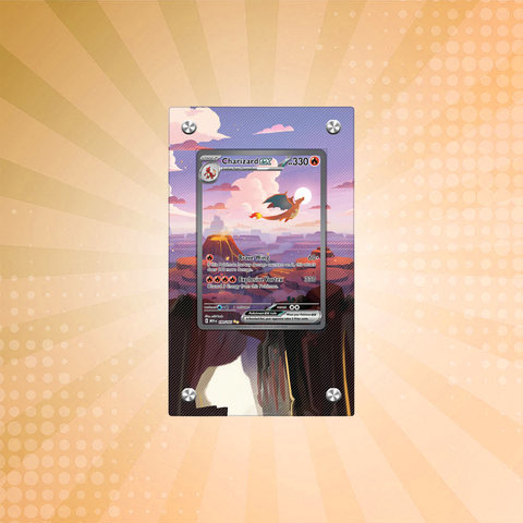 [Non-PSA] Charizard ex 199/165 - Pokémon Extended Artwork Protective Display Case