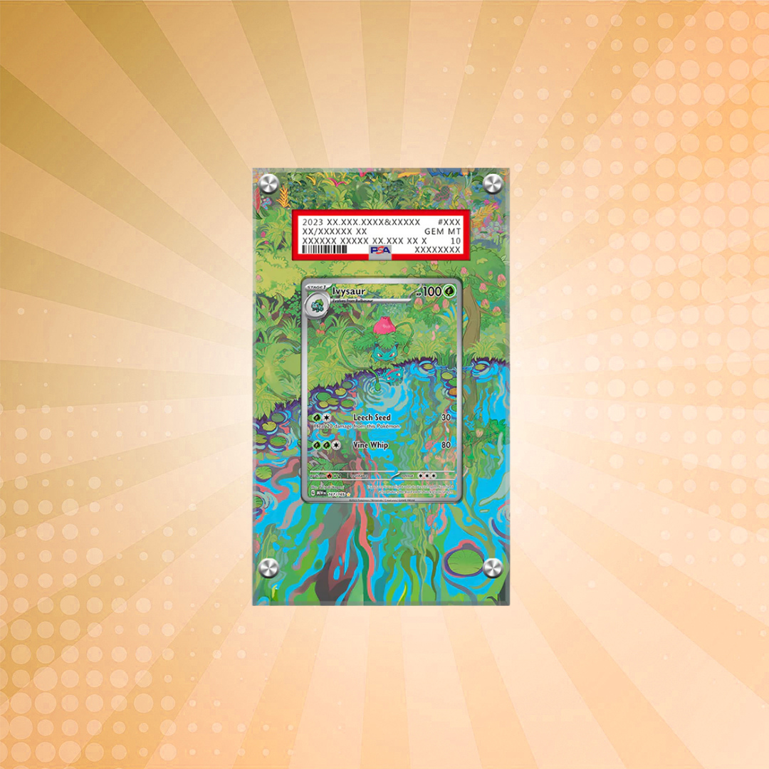 [PSA] Ivysaur 167/165 - Pokémon Extended Artwork Protective Card Display Case
