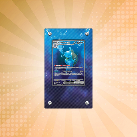 [Non-PSA] Blastoise ex 200/165 - Pokémon Extended Artwork Protective Display Case