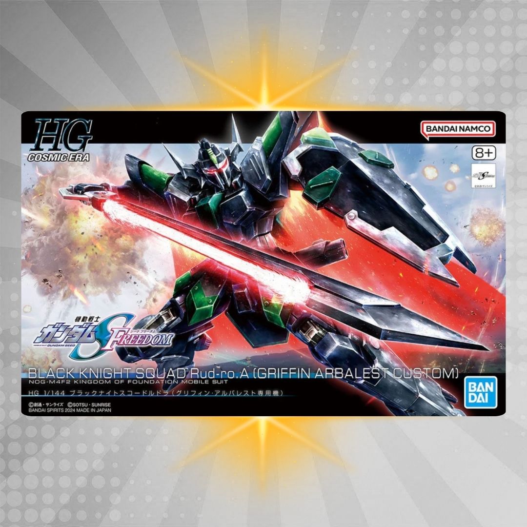 Bandai HGCE 1/144 Black Knight Squad Rud-ro.A (Griffin Arbalest Custom) Model Kit