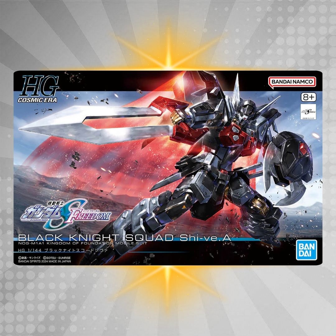 Bandai HGCE 1/144 Black Knight Squad Shi-ve.A Model Kit
