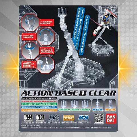 Bandai Action Base 1/100 Clear