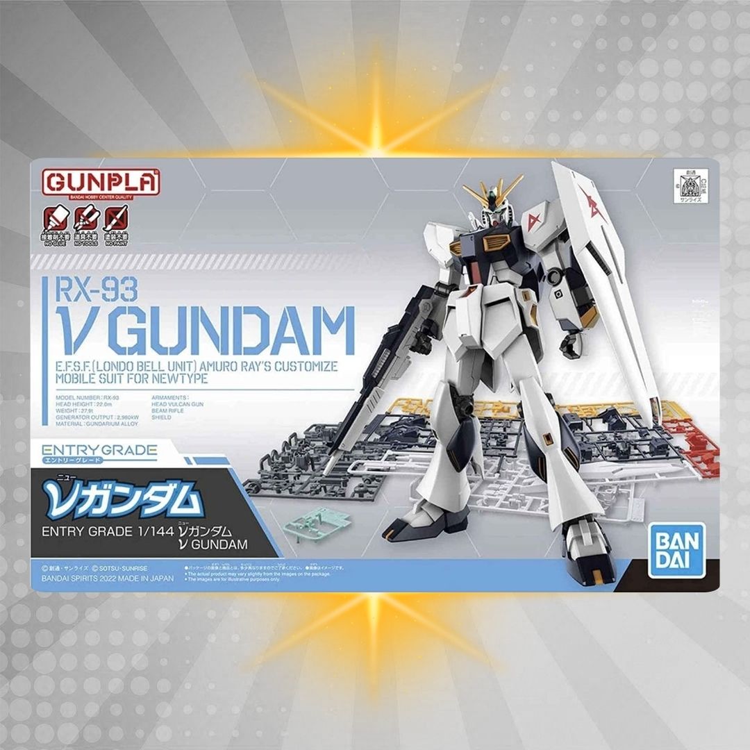Bandai Entry Grade 1/144 v Gundam Model Kit