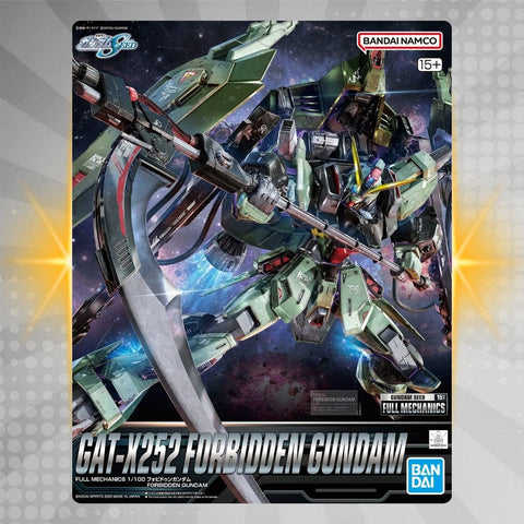 Bandai MG 1/100 Full Mechanics Forbidden Gundam Model Kit