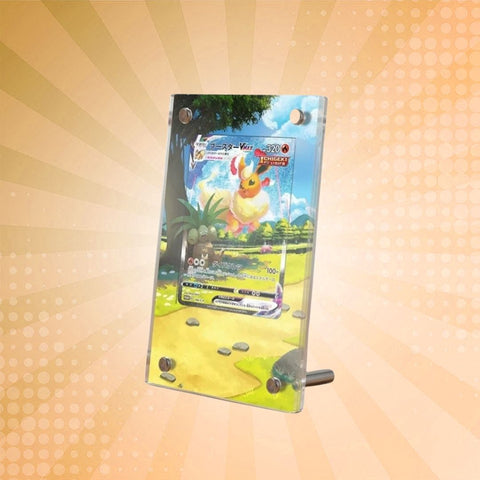 [Non-PSA] Flareon VMAX SWSH180 Pokémon Extended Artwork Protective Card Display Case