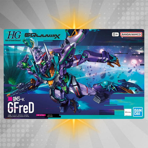 Bandai HGGQX 1/144 08 gMS-κ GFreD Gundam Model Kit