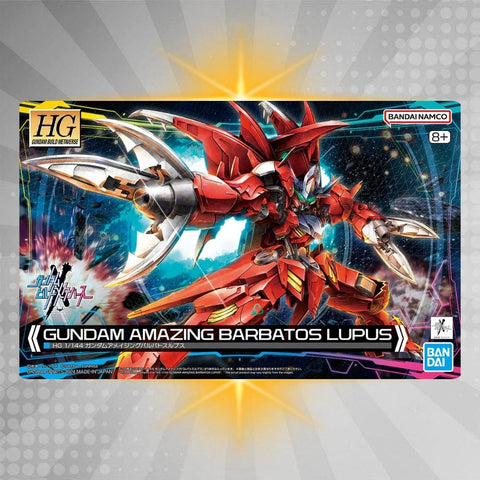 Bandai HGGBM 1/144 Amazing Barbatos Lupus Gundam Model Kit