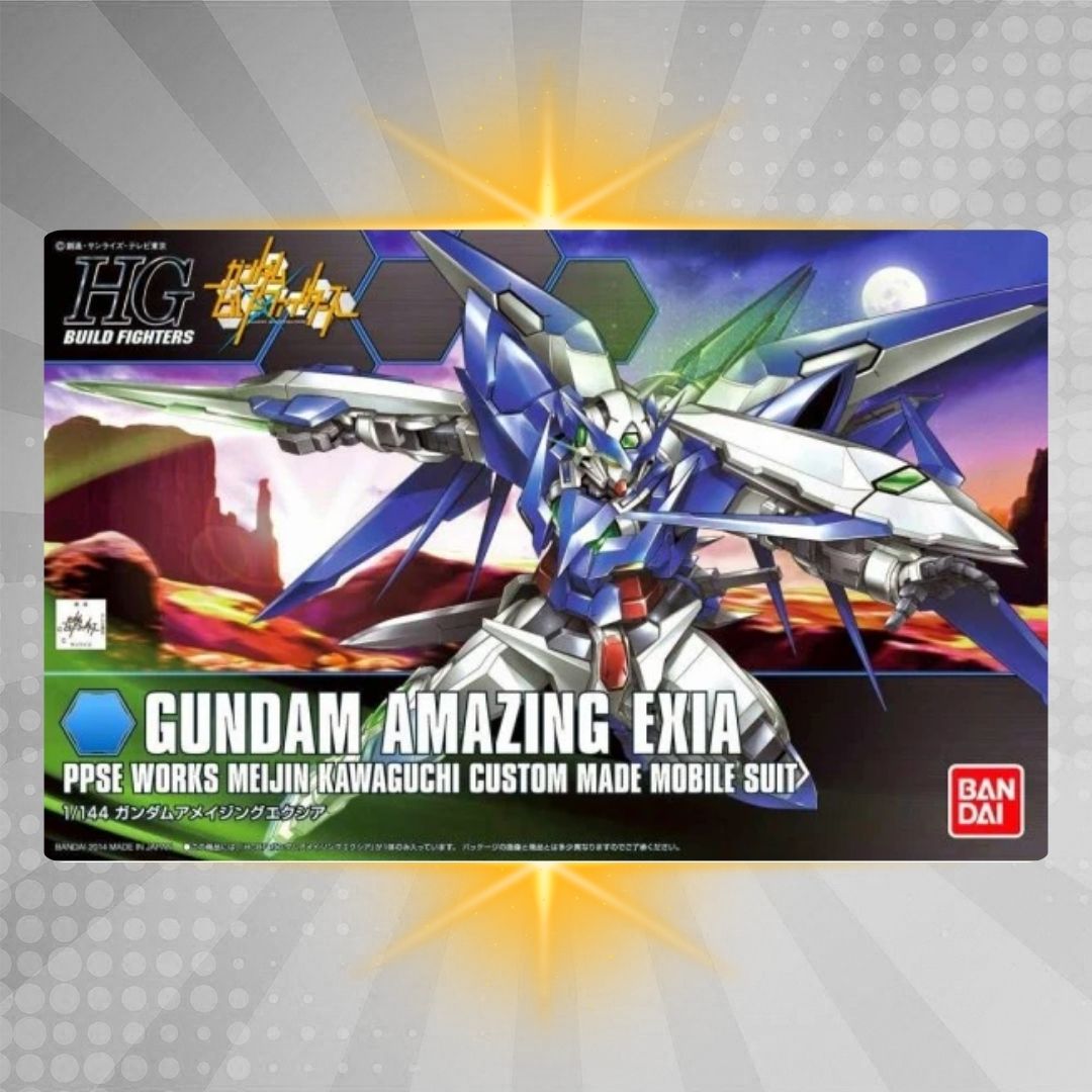 Bandai HGBF 1/144 Gundam Amazing Exia Model Kit