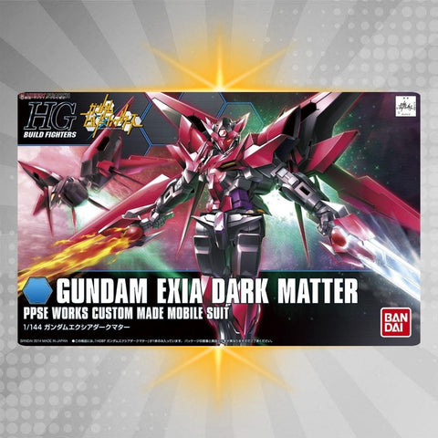 Bandai HGBF 1/144 Gundam Exia Dark Matter Model Kit
