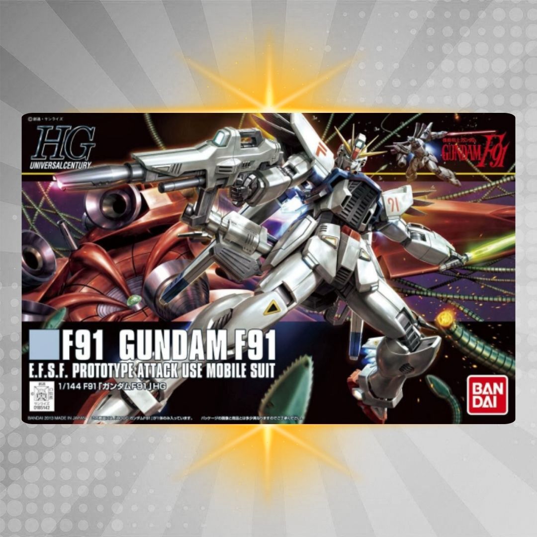 Bandai HGUC 1/144 #167 Gundam F91 Model Kit