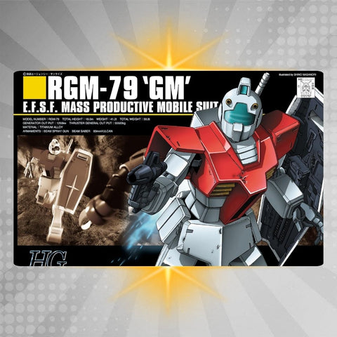 Bandai HGUC 1/144 #20 RGM-79 GM Model Kit