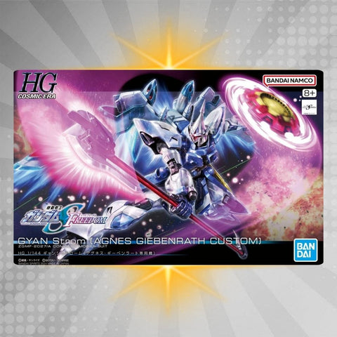 Bandai HG 1/144 Gyan Strom (Agnes Giebenrath Custom) Model Kit