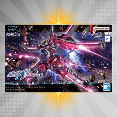 Bandai HG 1/144 Infinite Justice Gundam Type II Model Kit