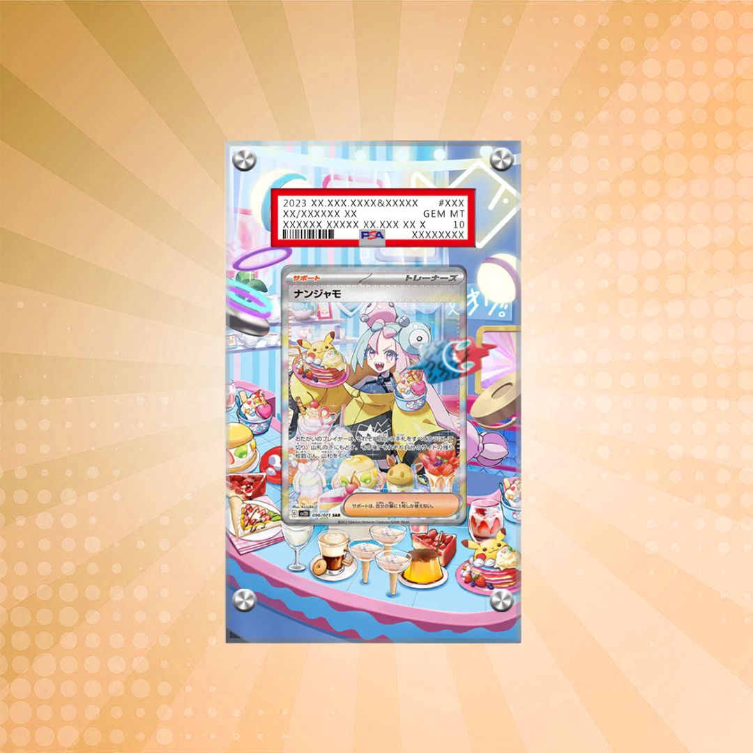 [PSA] Iono 269/193 Pokémon Extended Artwork Protective Card Display Case