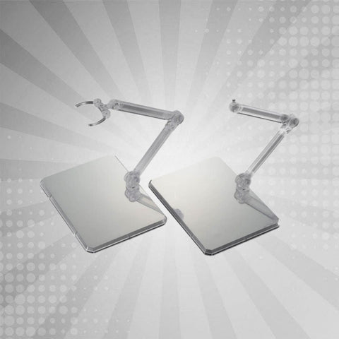 Bandai Action Base 7 [Clear Color] Mirror Stickers Set [Set of 2]