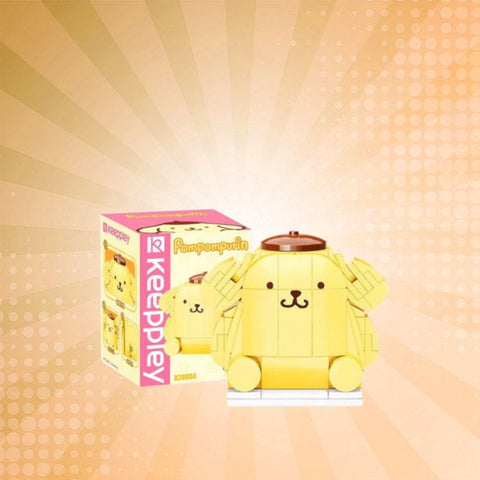 Keeppley Sanrio KUPPY Series Pompompurin Building Blocks Toy