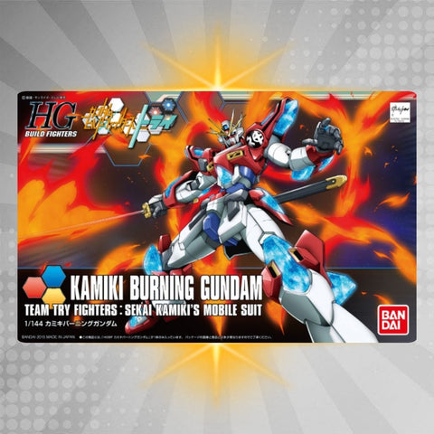 Bandai HGBF 1/144 Kamiki Burning Gundam Model Kit