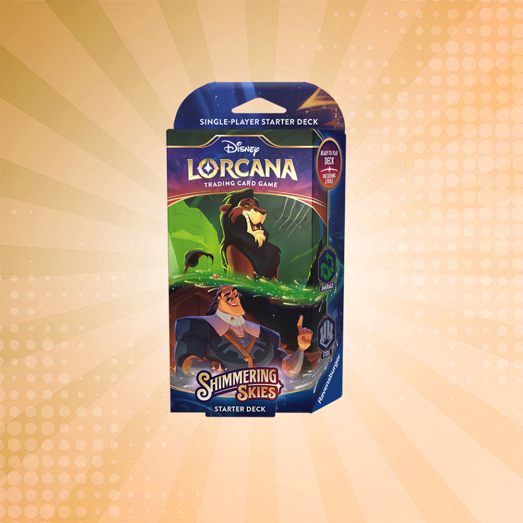 Lorcana TCG: Shimmering Skies Starter Deck (Emerald & Steel)