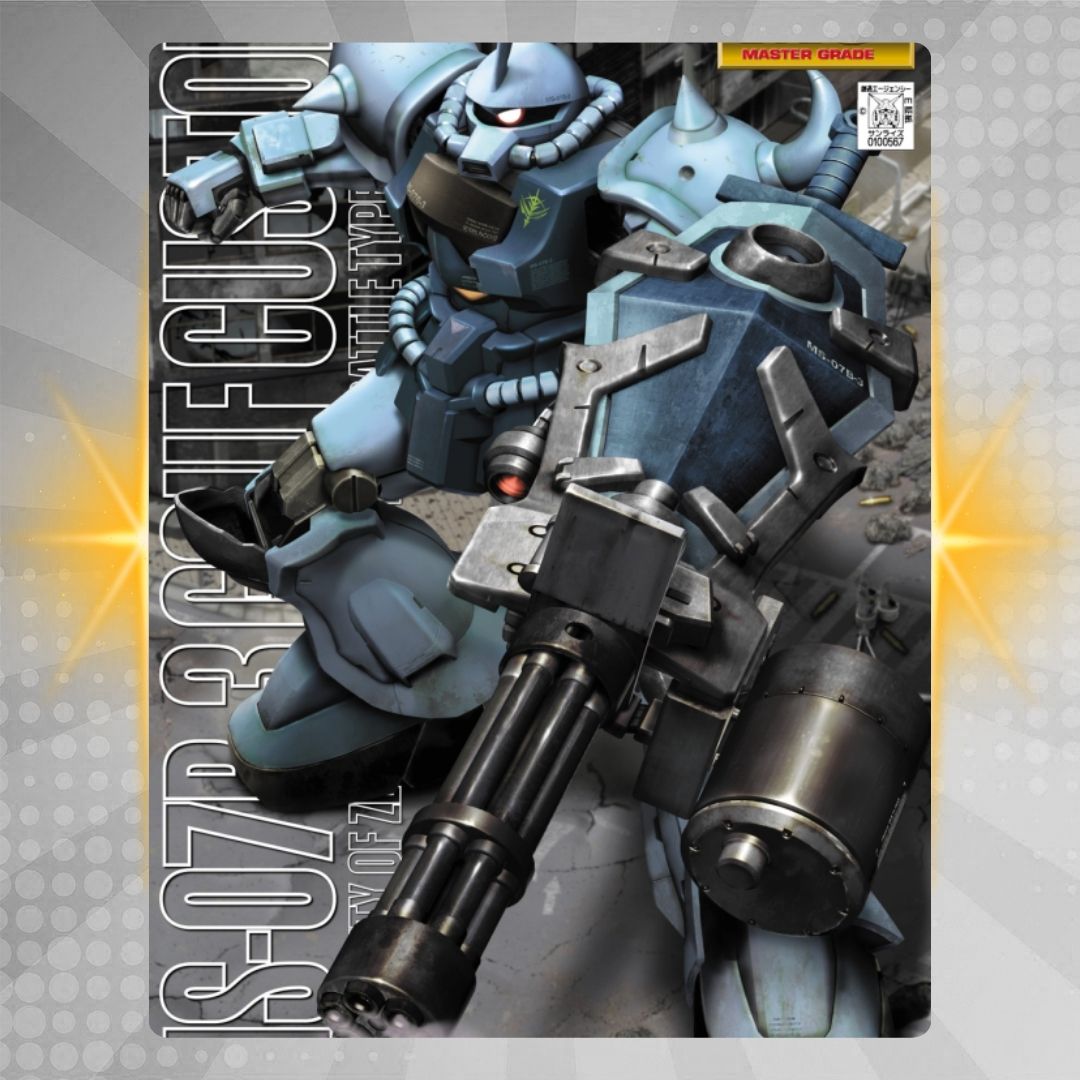 Bandai MG 1/100 MS-07B3 Gouf Custom Model Kit
