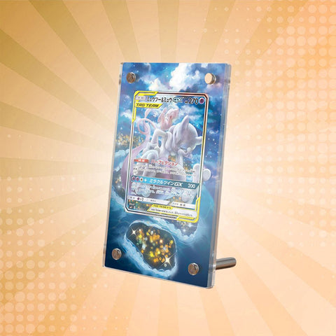 [Non-PSA] Mewtwo & Mew GX SM191 Pokémon Extended Artwork Protective Card Display Case