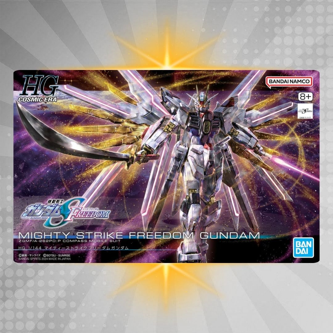 Bandai HGCE 1/144 ZGMF/A-262PD-P Mighty Strike Freedom Gundam Model Kit