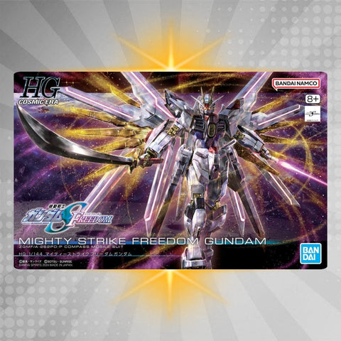 Bandai HGCE 1/144 ZGMF/A-262PD-P Mighty Strike Freedom Gundam Model Kit