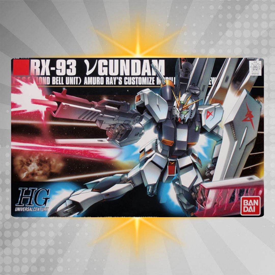 Bandai HGUC 1/144 #86 Nu Gundam Model Kit