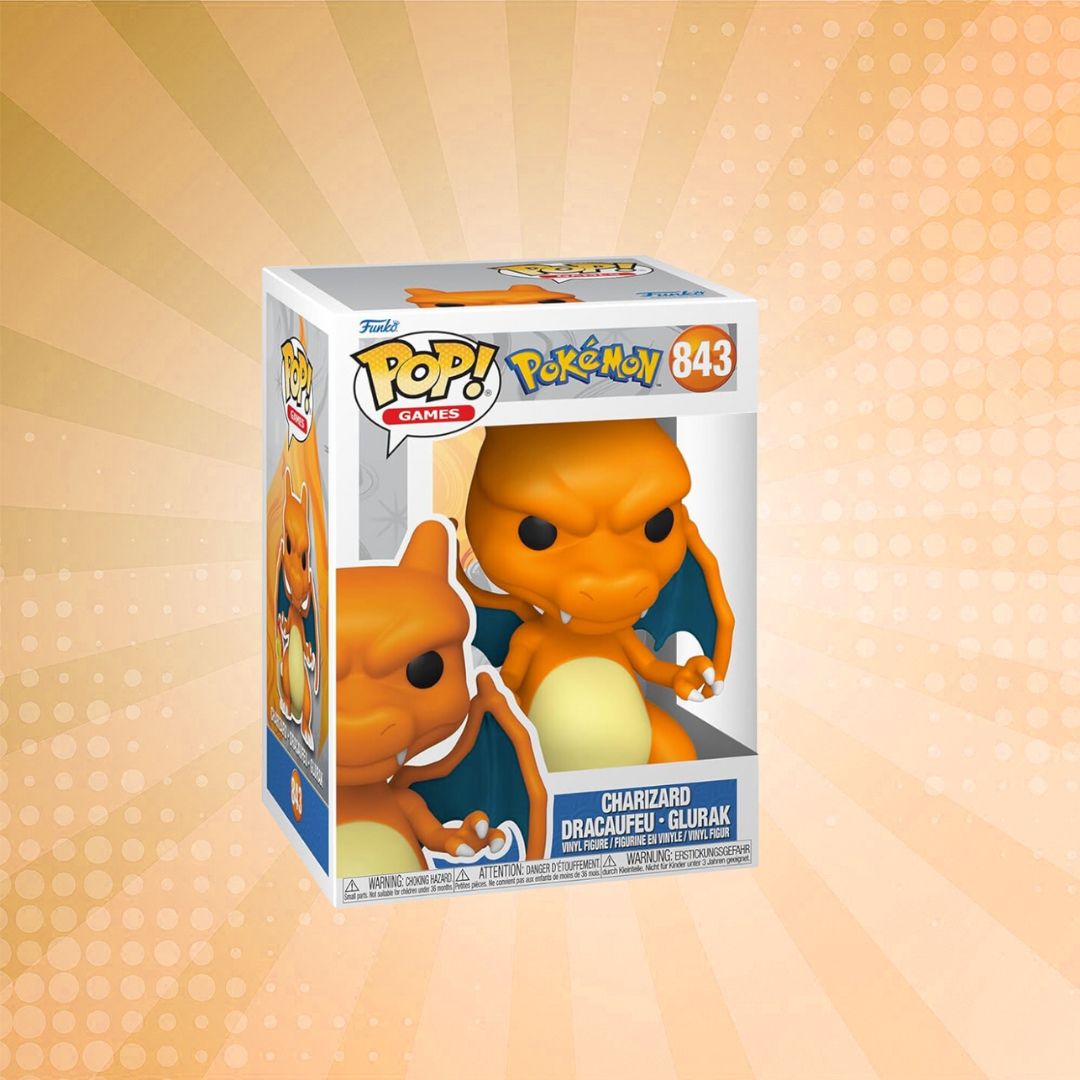 Funko Pop! Pokémon Charizard Vinyl Figure #843