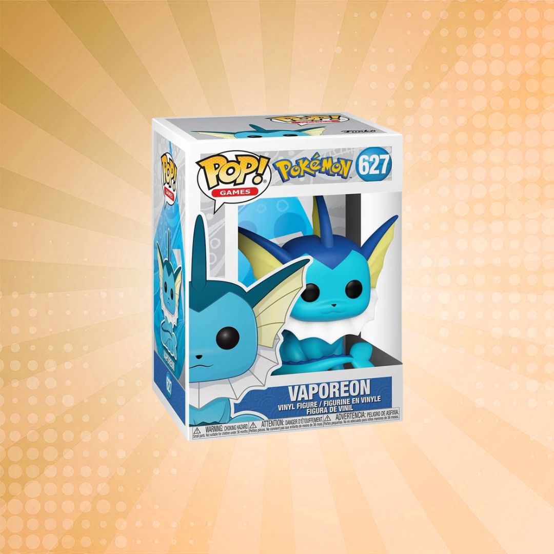 Funko Pop! Pokémon Vaporeon Vinyl Figure #627