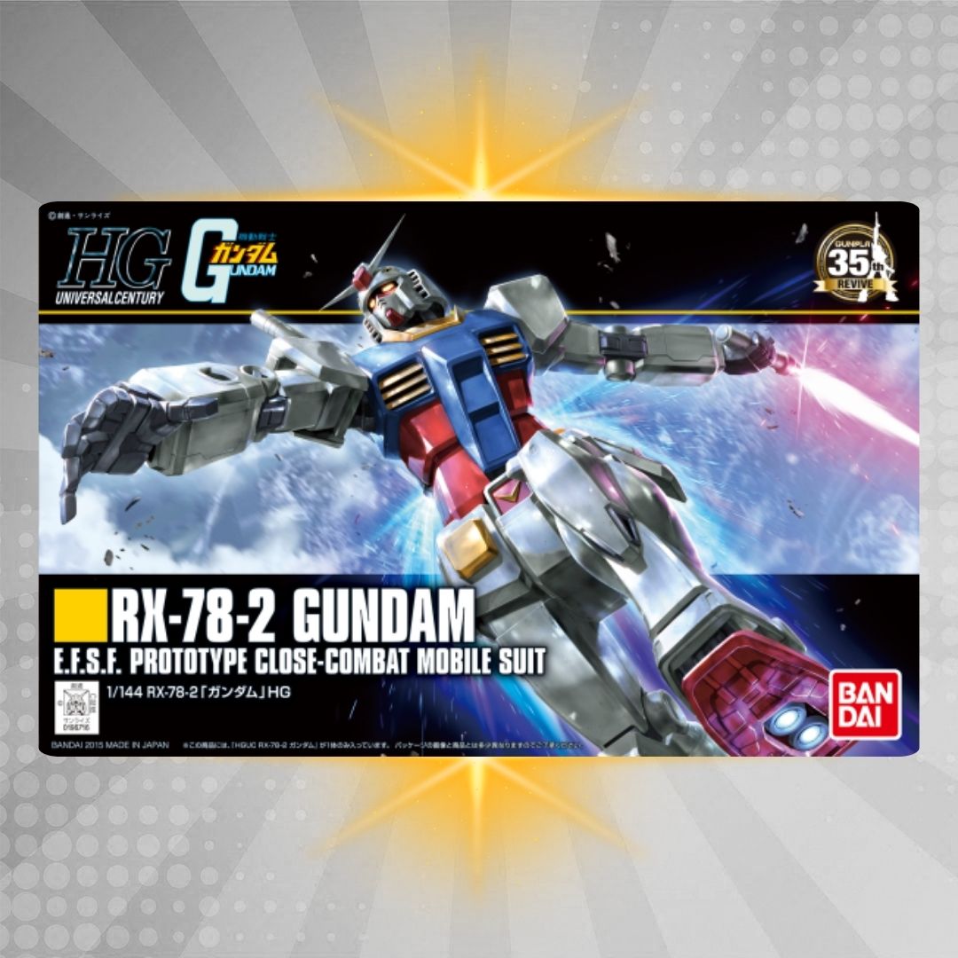 Bandai HGUC 1/144 RX-78-2 Gundam Model Kit